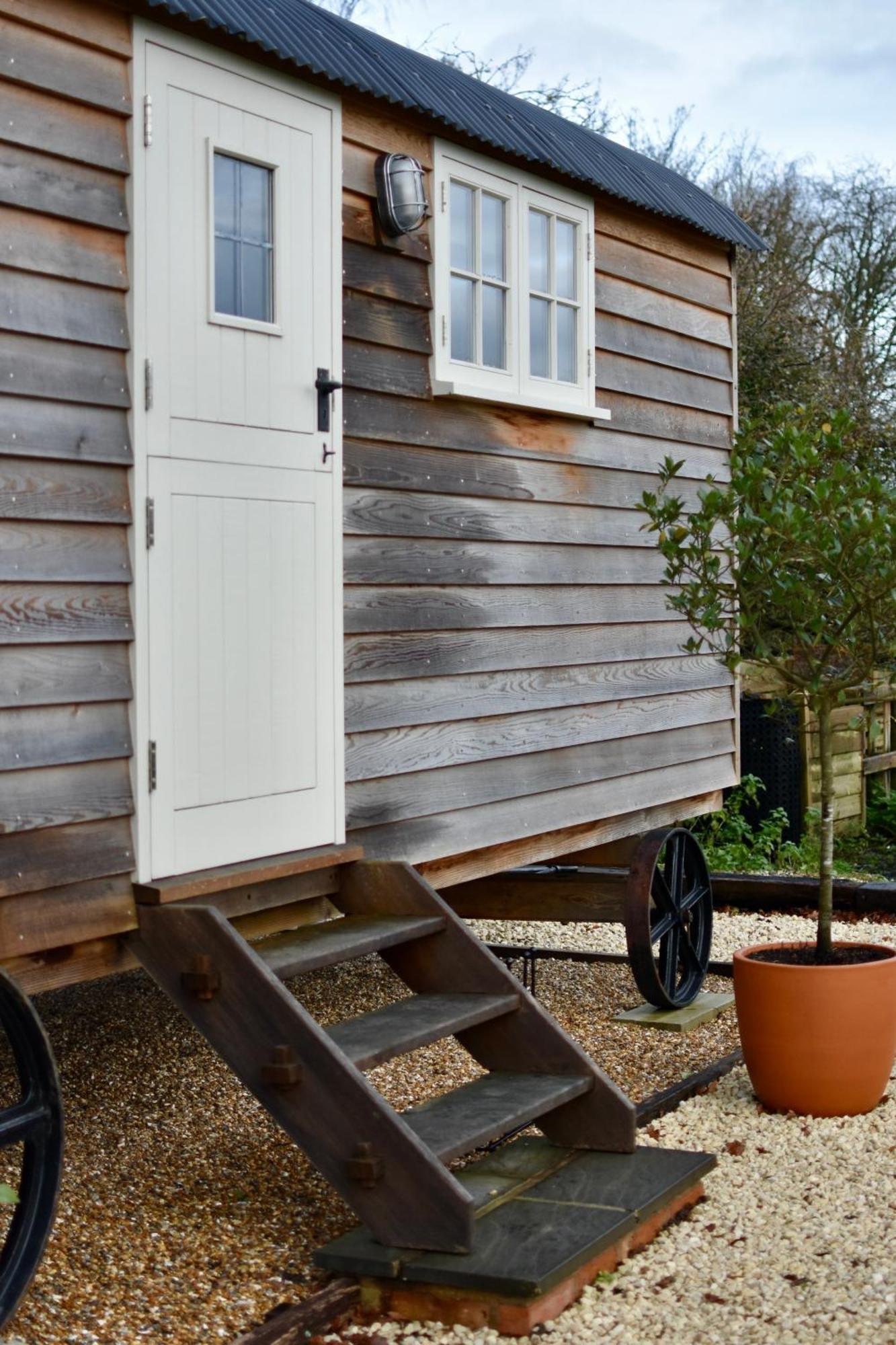 Ferienwohnung The Deer Hut Burpham Exterior foto