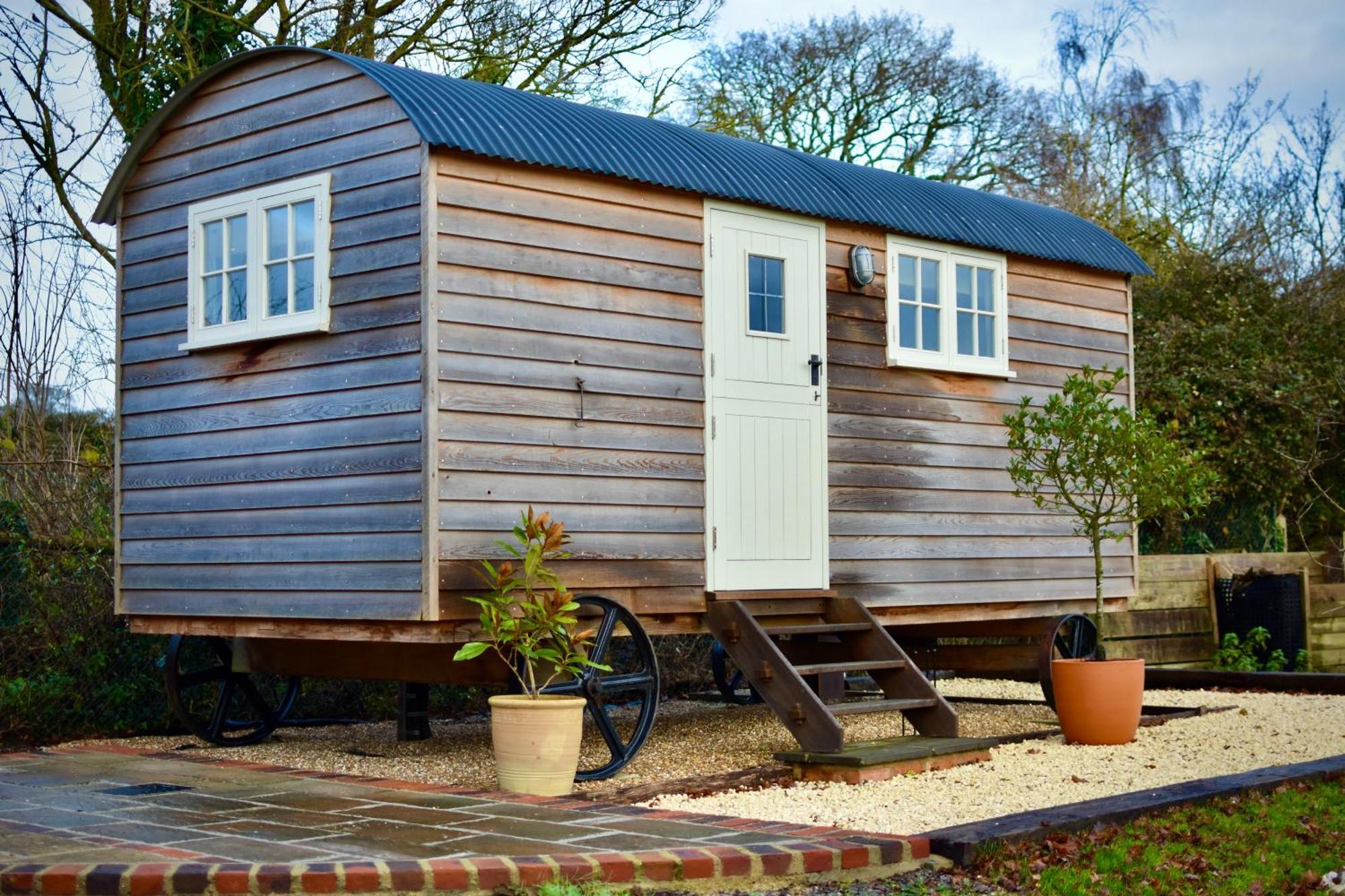 Ferienwohnung The Deer Hut Burpham Exterior foto